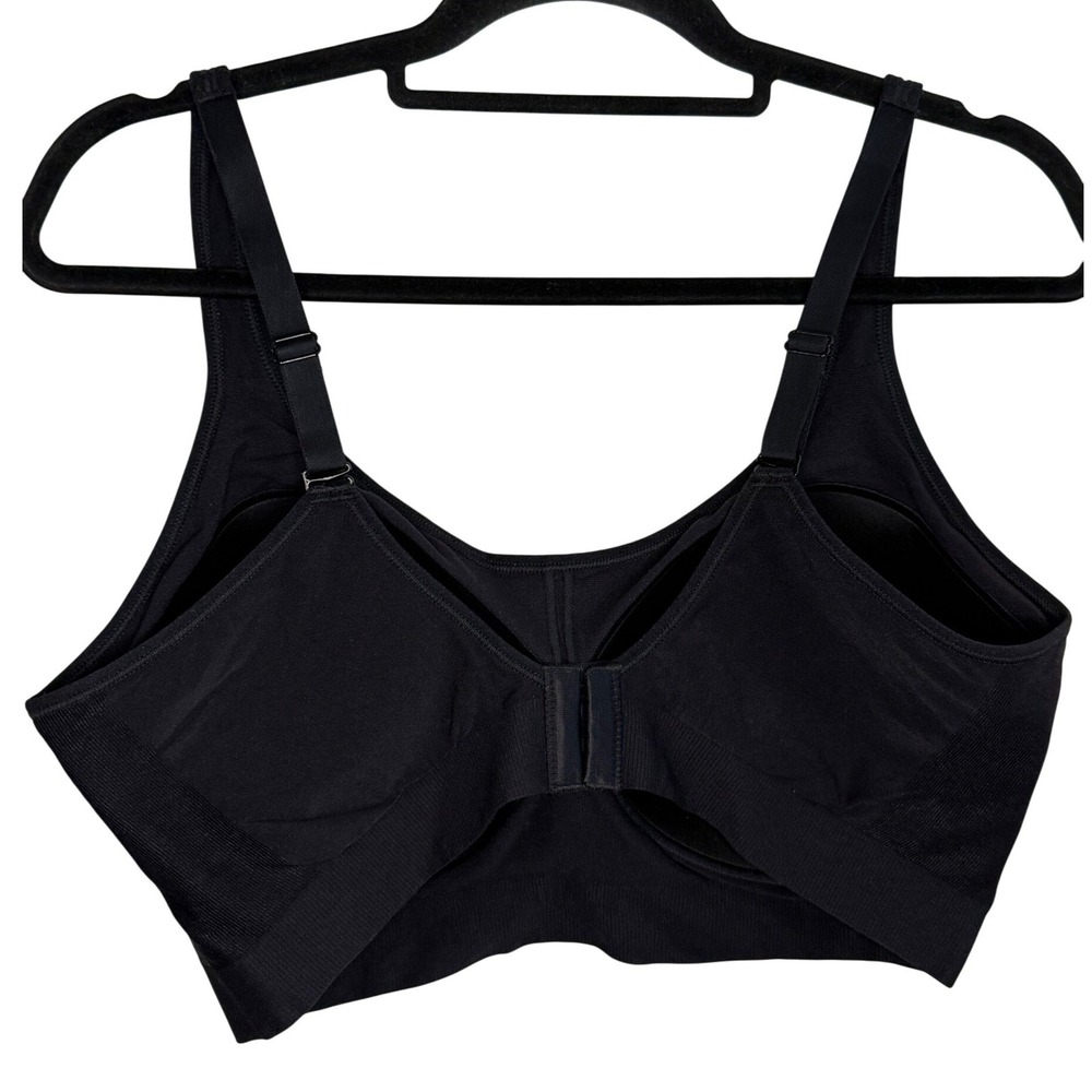 Underoutfit Comfort Shaping Wireless Bra Style‎ 459 Black 4XL Bra Extender New - Picture 2 of 5